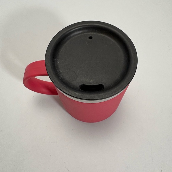 Hydro Flask 12 oz Coffee Mug - Stone Dark Pink TempShield Insulated - w/ Lid - Picture 4 of 4